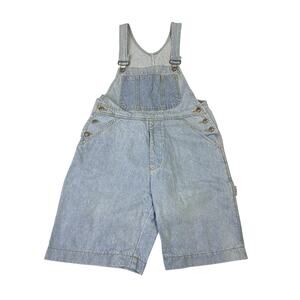 Vintage London London  Shortalls Overall M Denim Carpenter Casual 90s